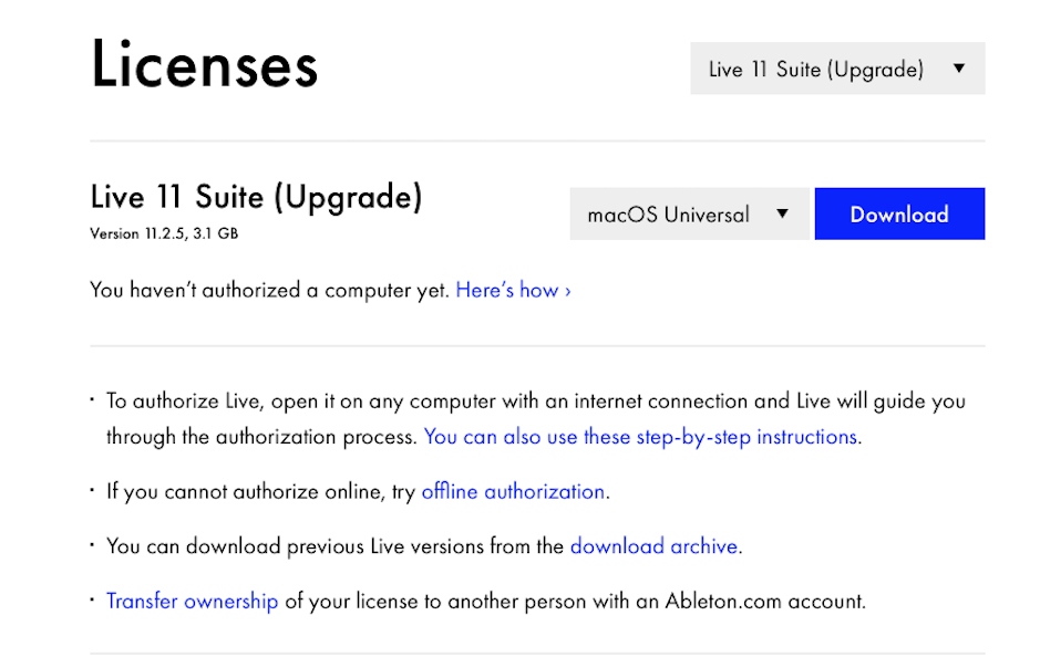Ableton Live 11 Suite